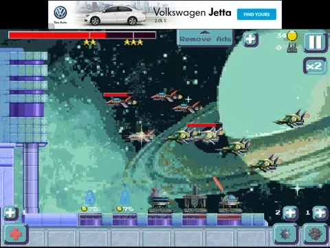 Скриншоты Space Invasion: Defend Against The Alien Attack Retro iPad 