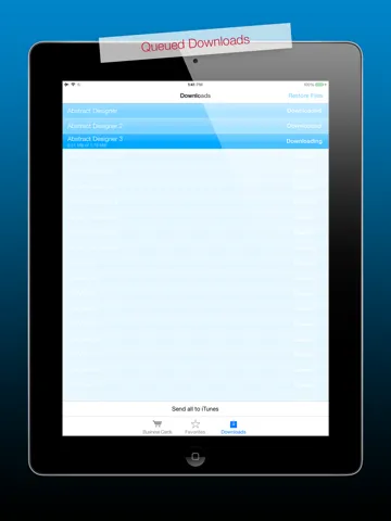 صور Business Cards for Adobe InDesign® - Editable Royalty-Free Templates iPad 