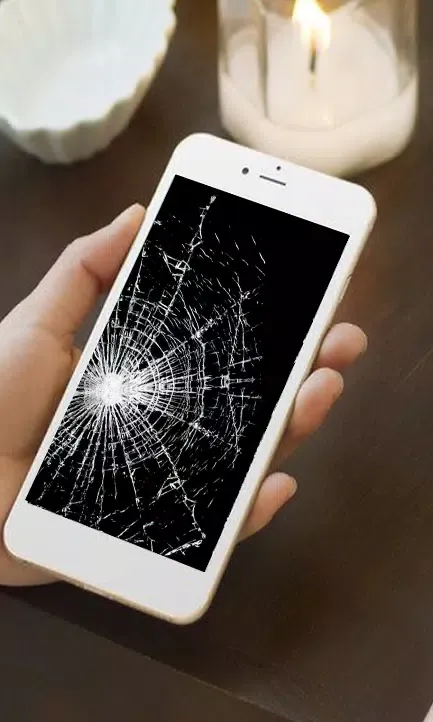 Tangkapan skrin Broken Screen Prank