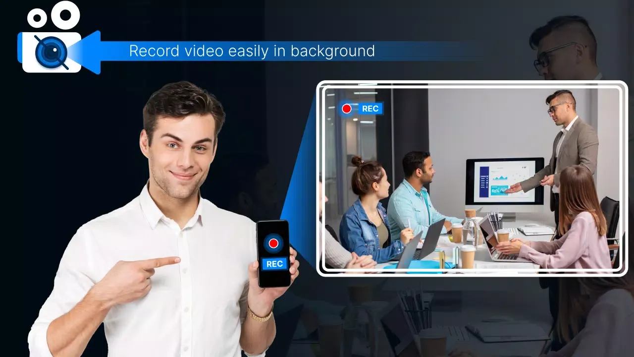 Background Video Recorder App Screenshots