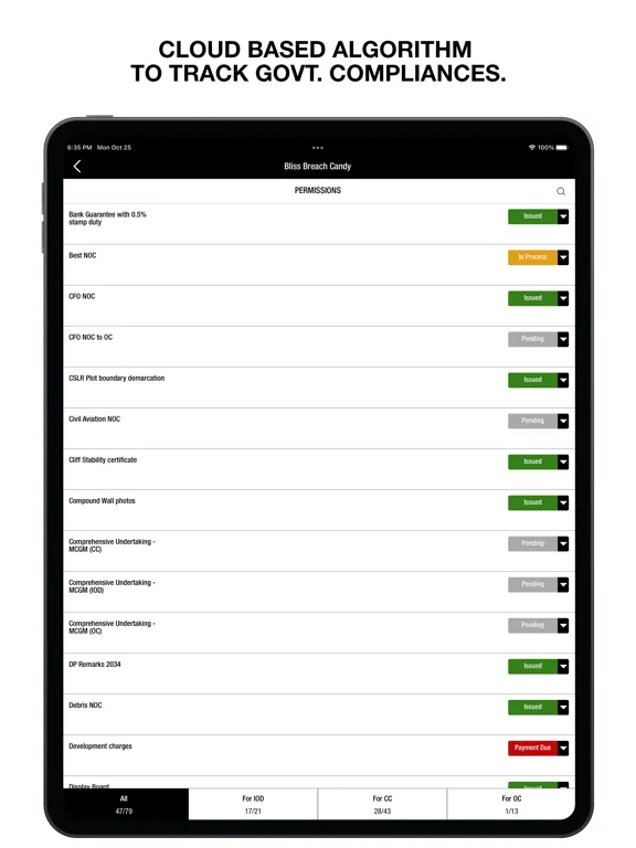 ภาพหน้าจอของ Stallion Buildtech iPad 