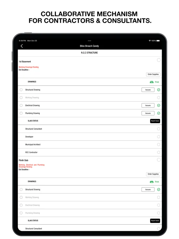 ภาพหน้าจอของ Stallion Buildtech iPad 
