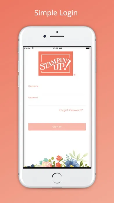 Tangkapan skrin Stampin' Up! Resource Library