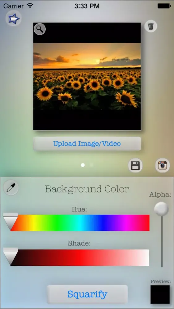Squarify (for images & videos)应用截图