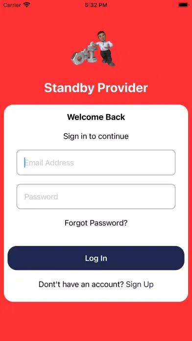 Zrzuty ekranu Standby Provider