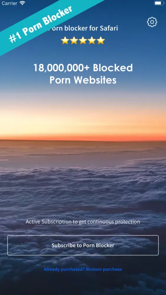 Capturas de tela do Clarify Porn Blocker