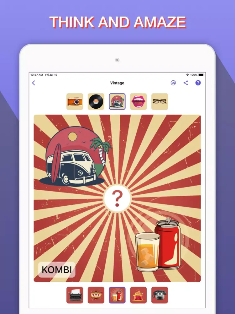 Ảnh chụp màn hình của KOMBI - live party board game iPad 