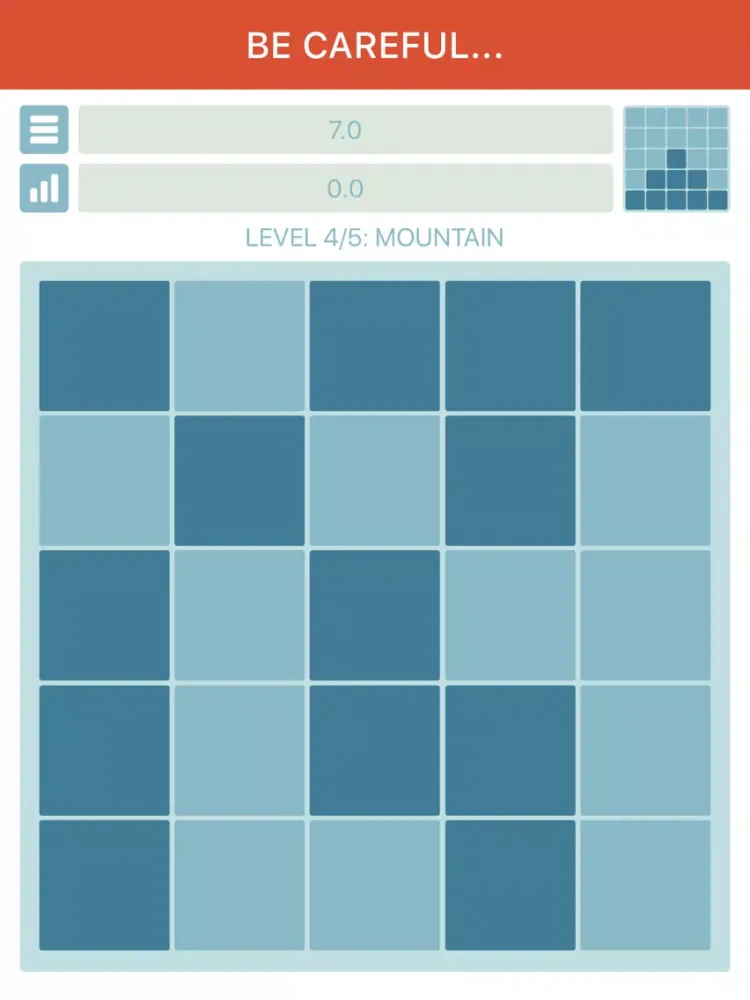 Ảnh chụp màn hình của TimeColors. Unique puzzle game iPad 
