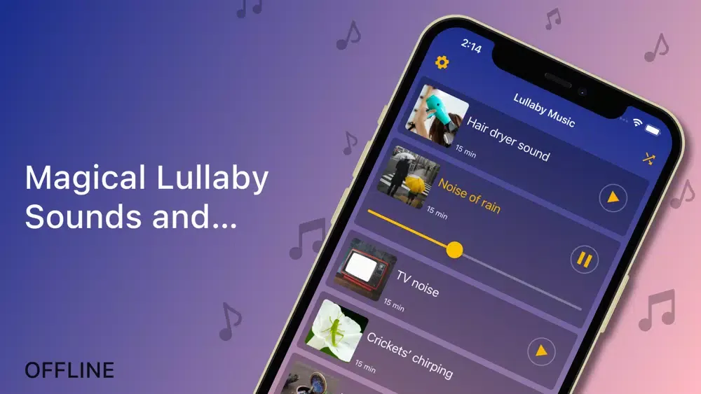 Lullaby music. Baby lullabies Screenshots