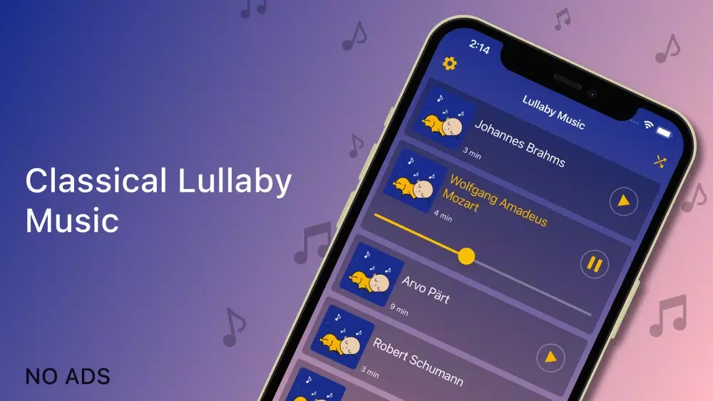 Lullaby music. Baby lullabies Screenshots