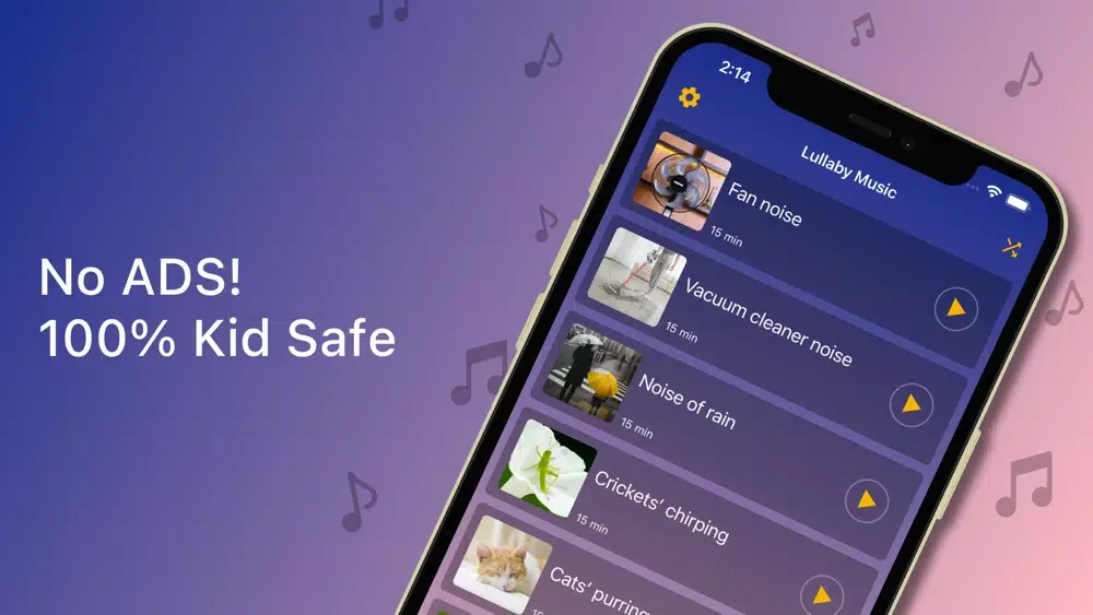Lullaby music. Baby lullabies Screenshots