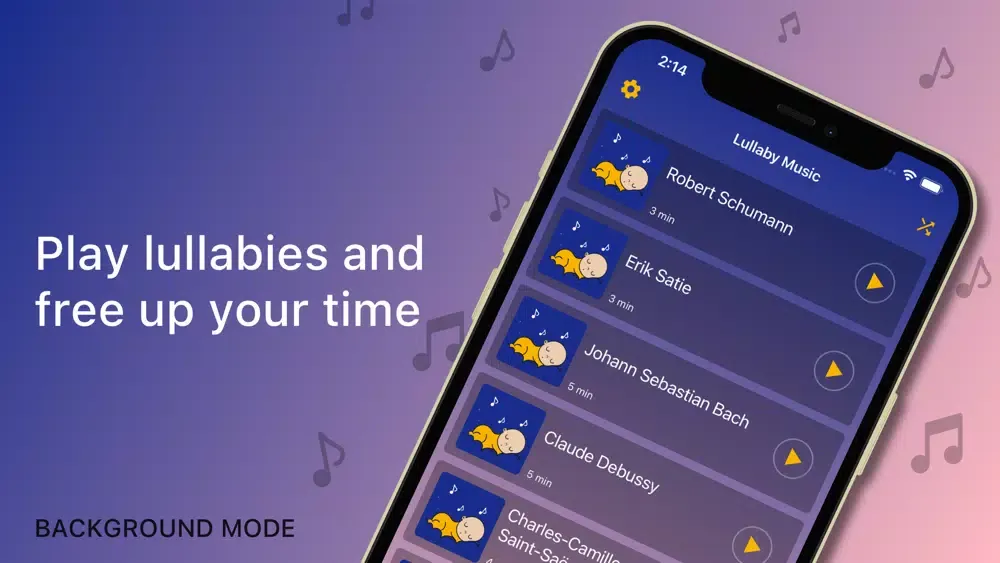 Lullaby music. Baby lullabies Screenshots