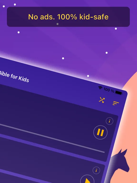 Bible for kids Bedtime stories iPad  Screenshots