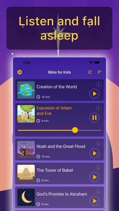 Bible for kids Bedtime stories Screenshots