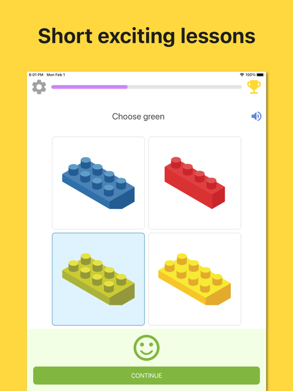 Learning Kindergarten Kid Game iPad 应用截图