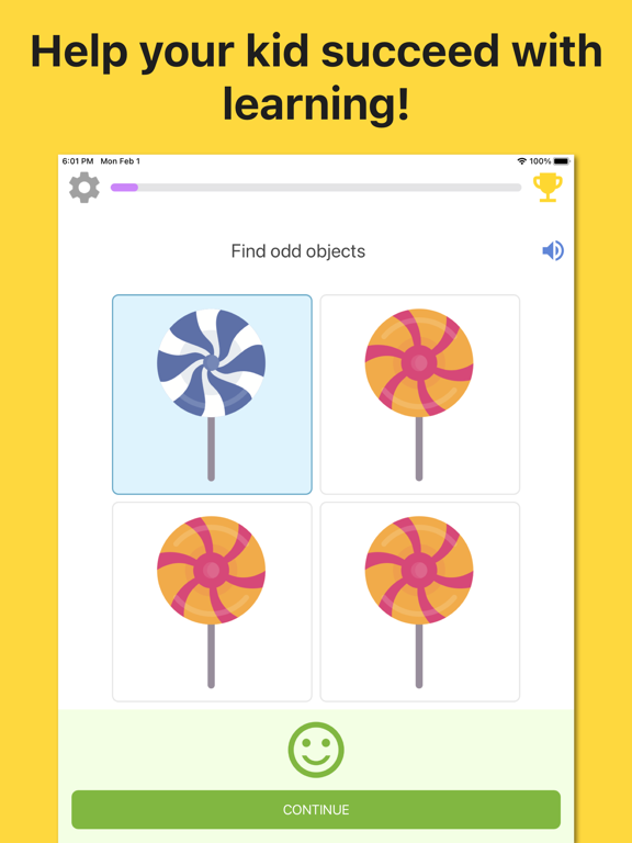 Learning Kindergarten Kid Game iPad 应用截图