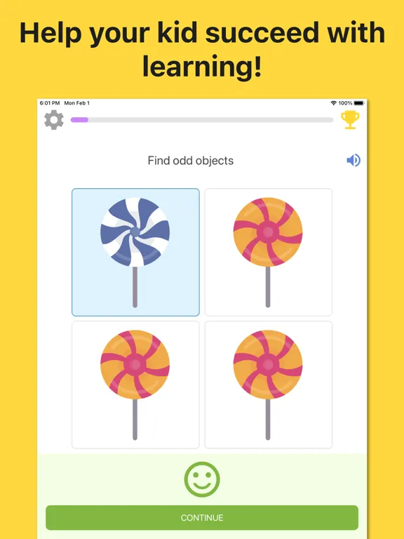 Screenshot di Learning Kindergarten Kid Game iPad 