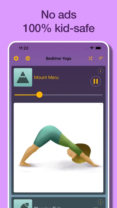 Captures d'écran de Yoga for kids sleep Meditation