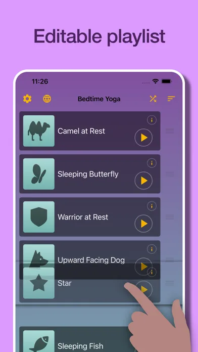 Captures d'écran de Yoga for kids sleep Meditation
