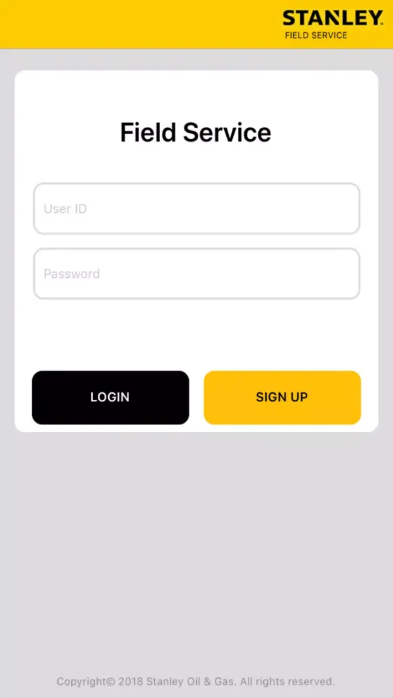 Zrzuty ekranu FieldService-App