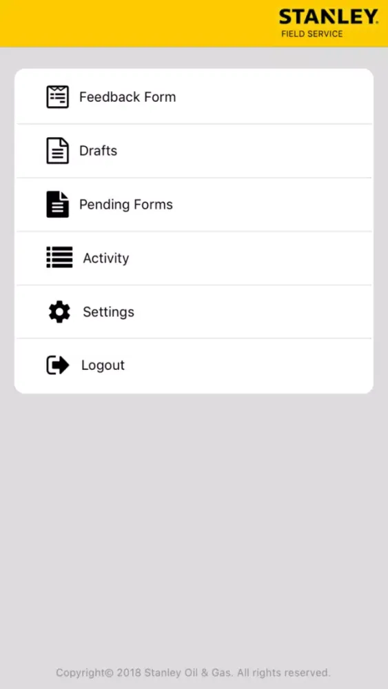 Zrzuty ekranu FieldService-App
