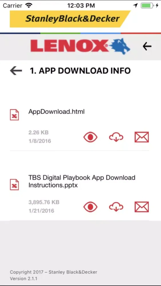 TBS Digital Playbook應用截圖