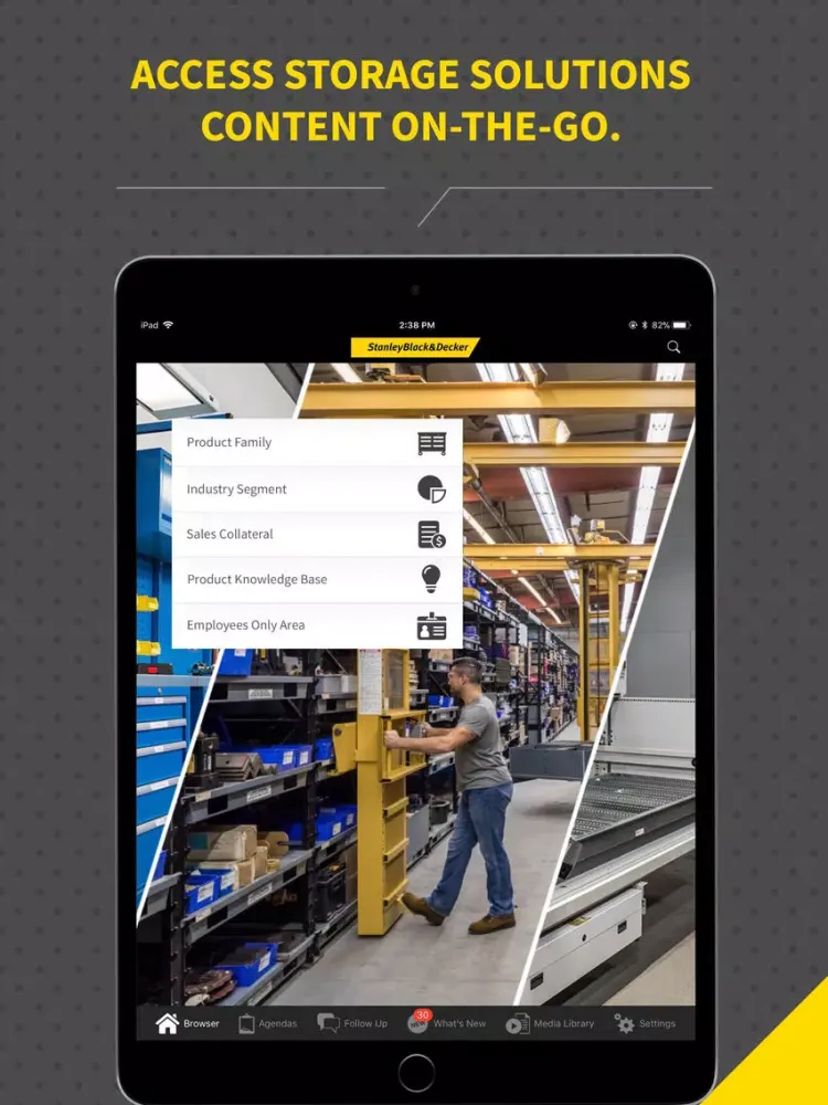 تصاویر LISTA & Vidmar Storage iPad 