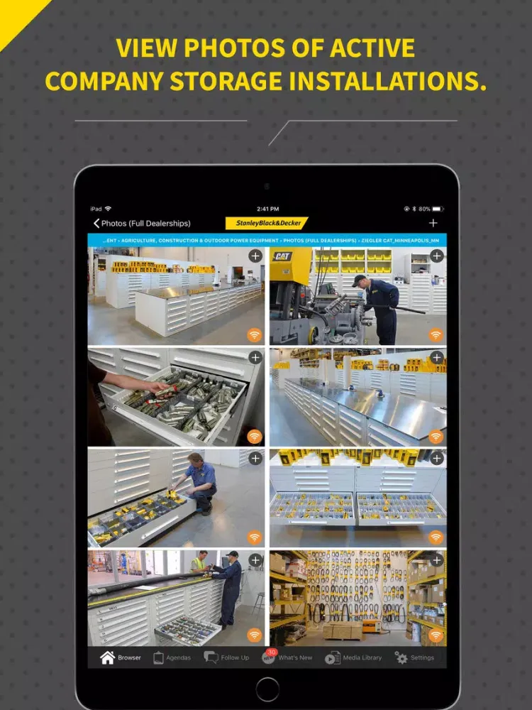 تصاویر LISTA & Vidmar Storage iPad 