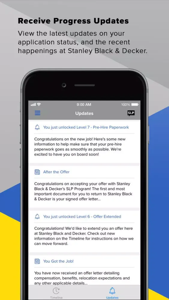 Stanley Black & Decker (SLP) Screenshots