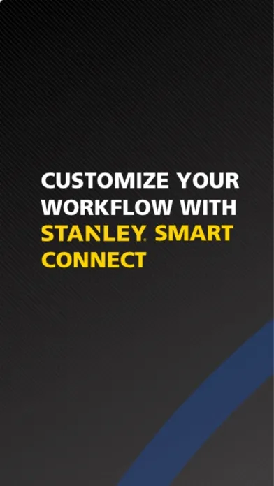 Tangkapan skrin Stanley Smart Connect