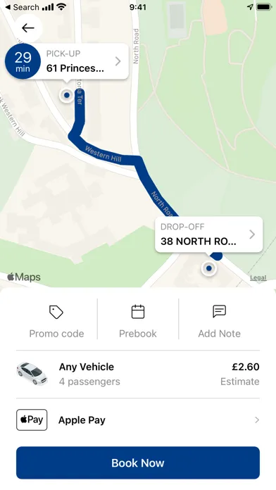 Stanley & Durham City Taxis स्क्रीनशॉट