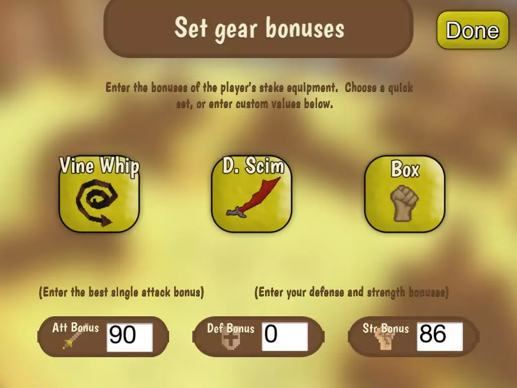 DuelBuddy for RuneScape- Ultimate Duel Arena calculator- Oldschool RS- Master RS staking tool iPad Screenshots