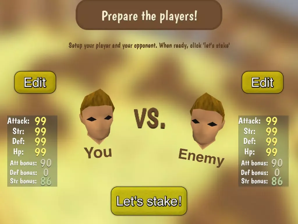 DuelBuddy for RuneScape- Ultimate Duel Arena calculator- Oldschool RS- Master RS staking tool iPad Screenshots