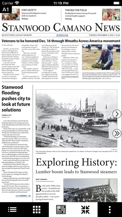 Tangkapan skrin Stanwood Camano News