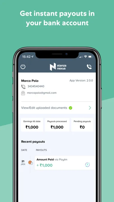 Stanza Nexus: Refer & Earn Screenshots
