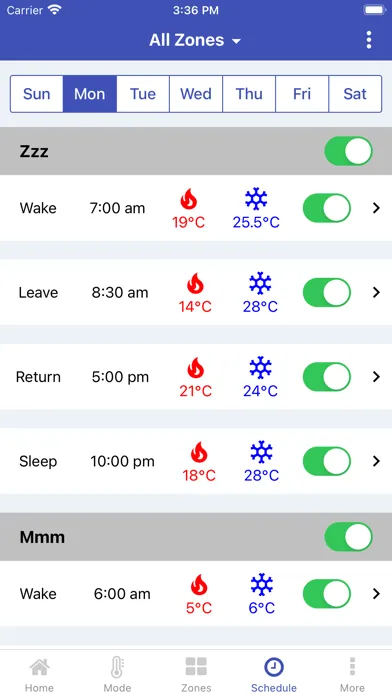 Smart Temp Inspire Touch Screenshots