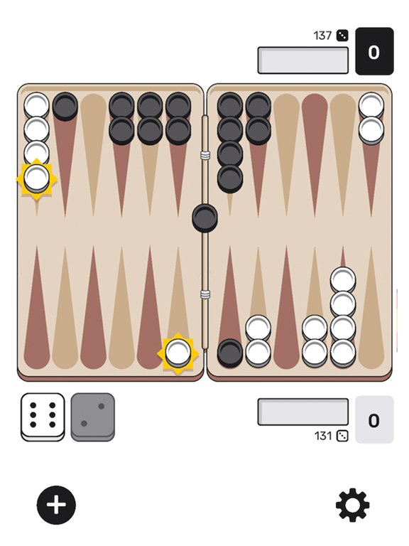 Screenshot di Backgammon by Staple Games iPad 