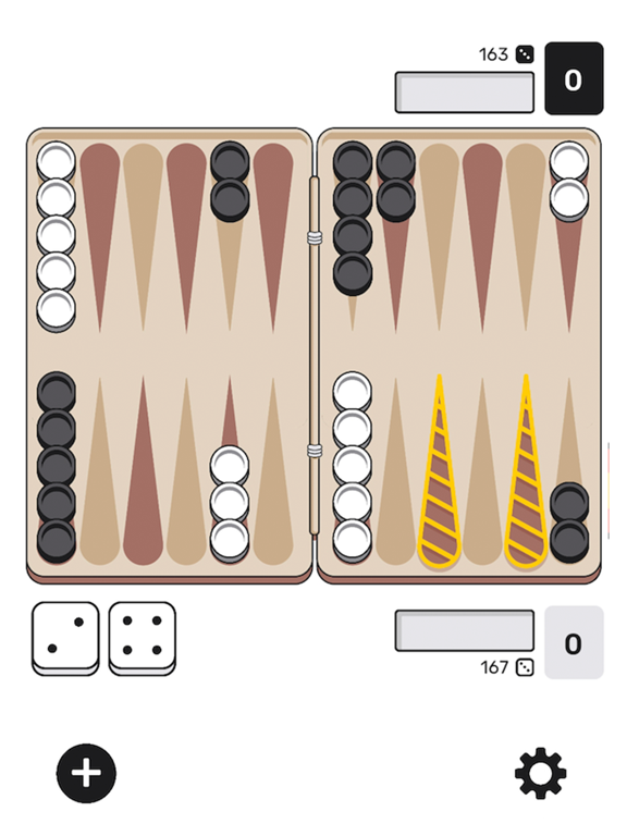 Screenshot di Backgammon by Staple Games iPad 
