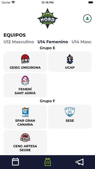 Screenshot di Torneig Nord 2021