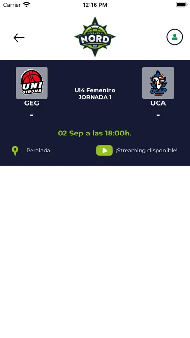 Screenshot di Torneig Nord 2021