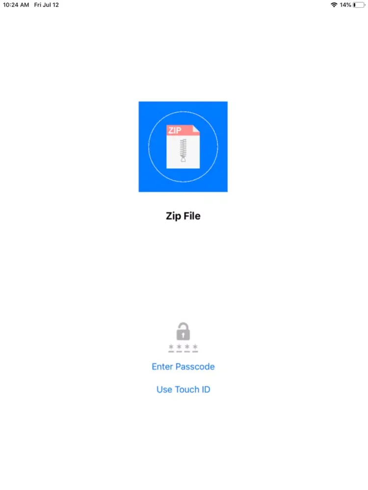 Zip File - Unzip Rar Unrar iPad 应用截图