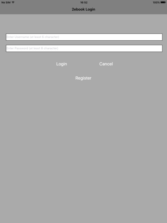 2ebook Store Reader iPad  Screenshots