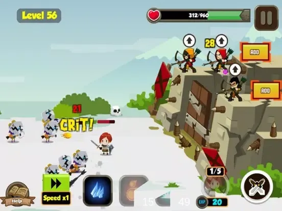 Скриншоты Castle Defense: Archery Battle iPad 
