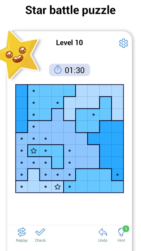 Captures d'écran de Star Battles - Logic Puzzles