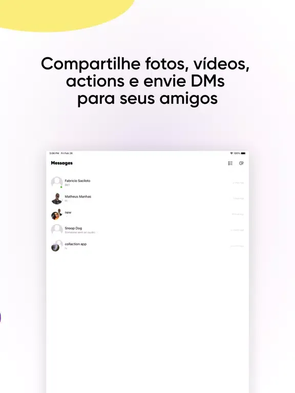 Скриншоты Collaction App iPad 