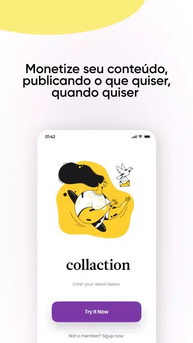 Скриншоты Collaction App