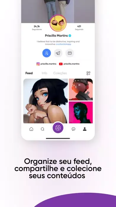 Скриншоты Collaction App