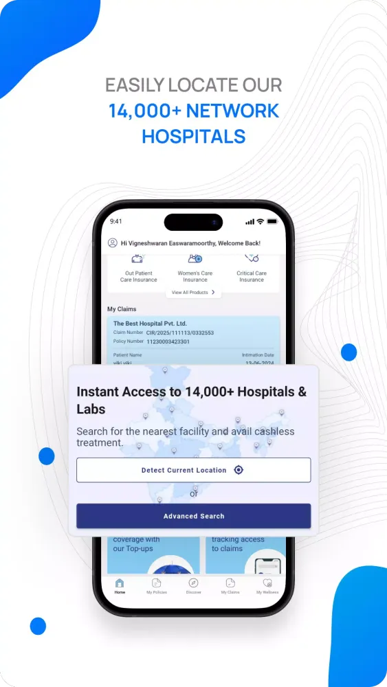 Zrzuty ekranu Star Health