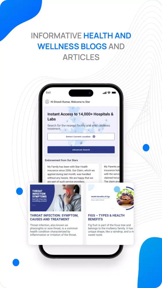 Zrzuty ekranu Star Health
