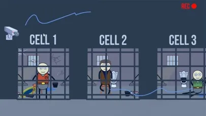 Tangkapan layar Five nights guard Stickman